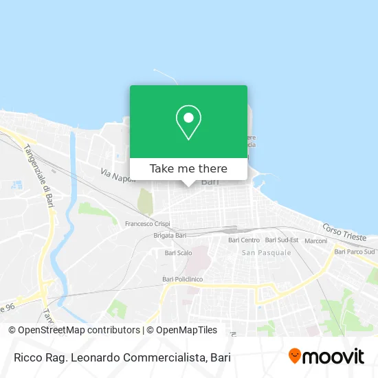 Accountant Leonardo Ricco map