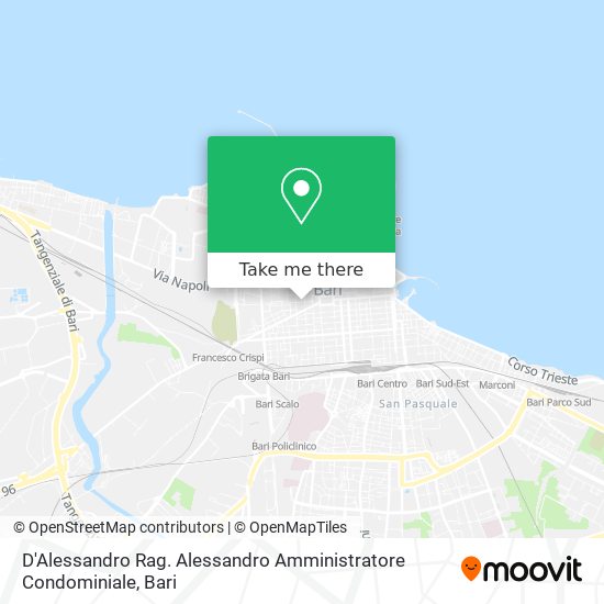 D'Alessandro Rag. Alessandro Amministratore Condominiale map