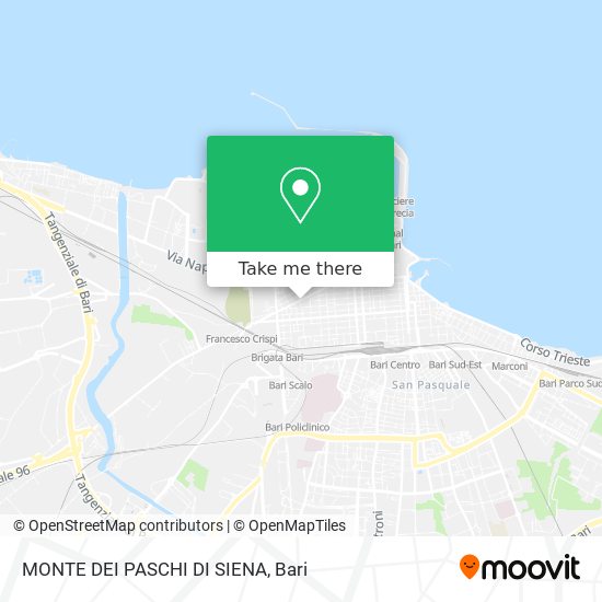 MONTE DEI PASCHI DI SIENA map
