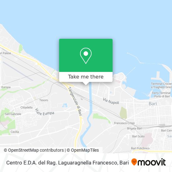 Centro E.D.A. del Rag. Laguaragnella Francesco map