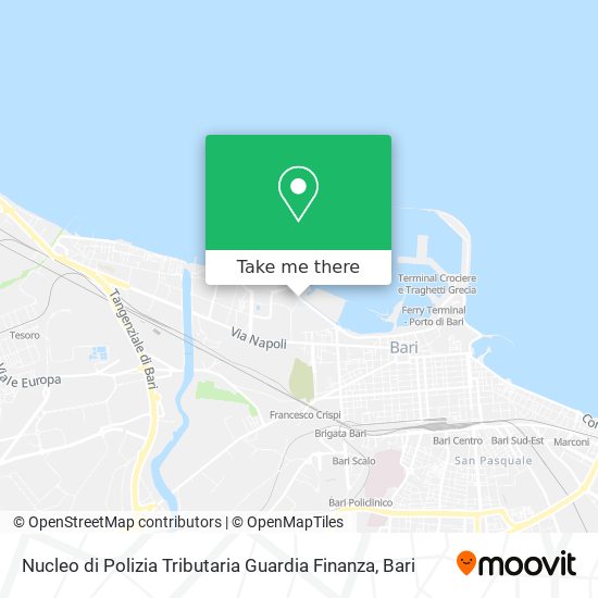 Nucleo di Polizia Tributaria Guardia Finanza map