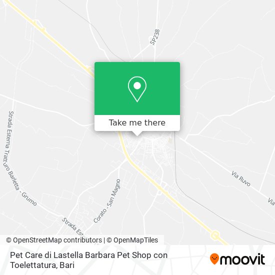 Pet Care di Lastella Barbara Pet Shop con Toelettatura map