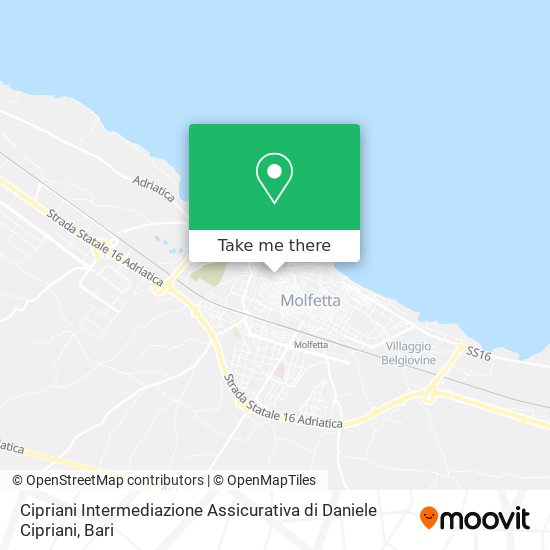 Cipriani Intermediazione Assicurativa di Daniele Cipriani map