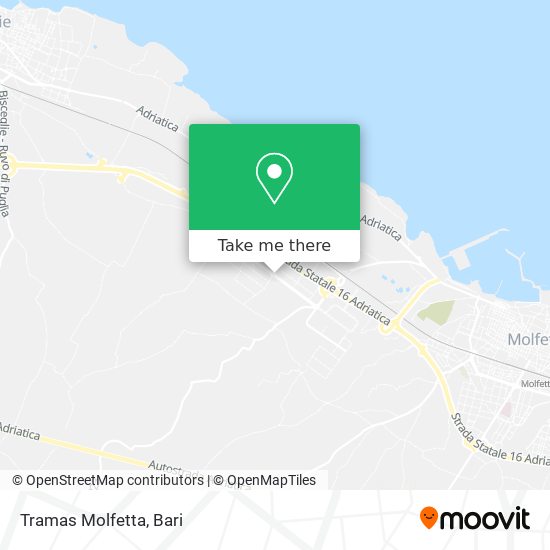 Tramas Molfetta map