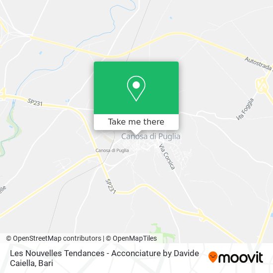 Les Nouvelles Tendances - Acconciature by Davide Caiella map