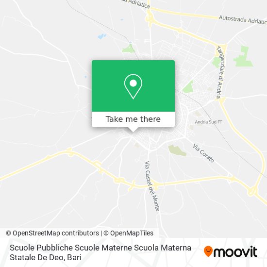 Scuole Pubbliche Scuole Materne Scuola Materna Statale De Deo map