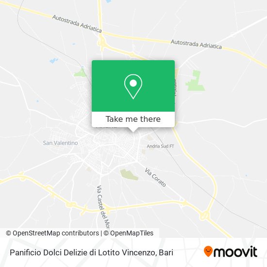 Panificio Dolci Delizie di Lotito Vincenzo map