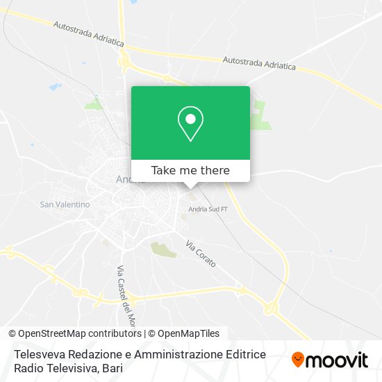 Telesveva Redazione e Amministrazione Editrice Radio Televisiva map