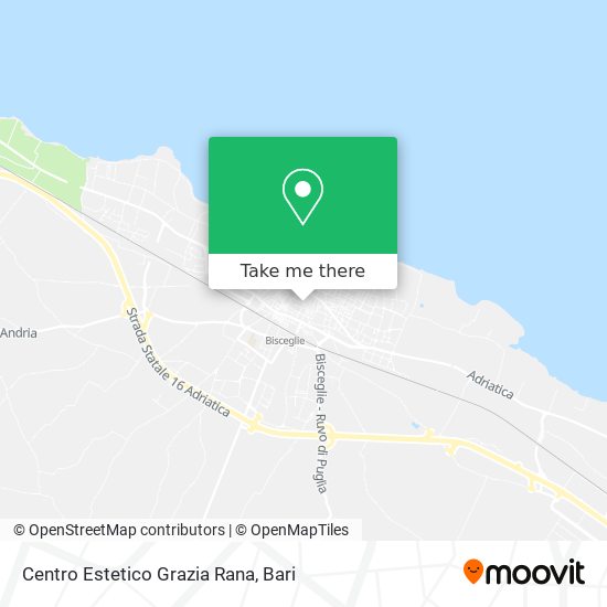 Centro Estetico Grazia Rana map