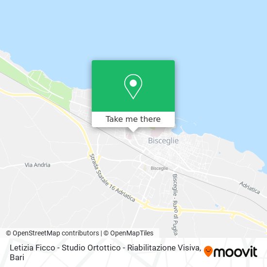 Letizia Ficco - Studio Ortottico - Riabilitazione Visiva map