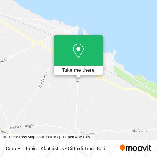 Coro Polifonico Akathistos - Città di Trani map