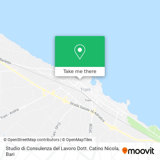 Studio di Consulenza del Lavoro Dott. Catino Nicola map