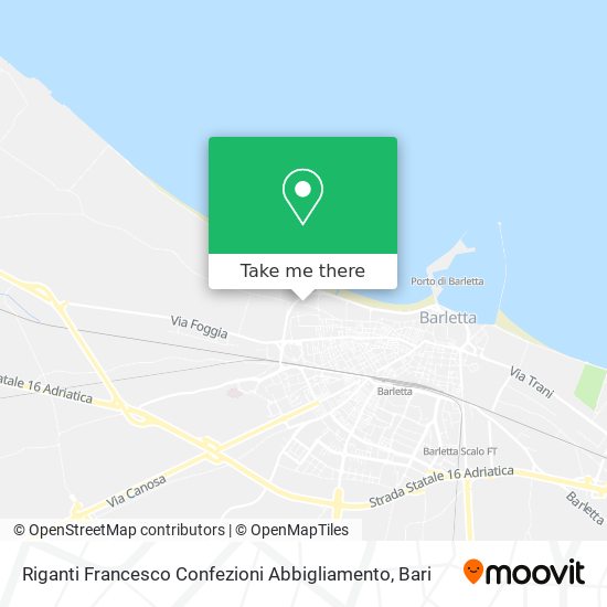 Riganti Francesco Confezioni Abbigliamento map