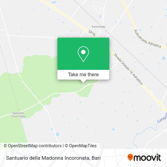Santuario della Madonna Incoronata map