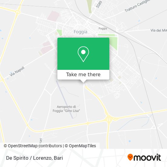 De Spirito / Lorenzo map