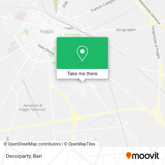 Decorparty map
