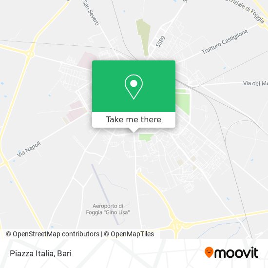 Piazza Italia map