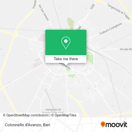 Colonnello d'Avanzo map