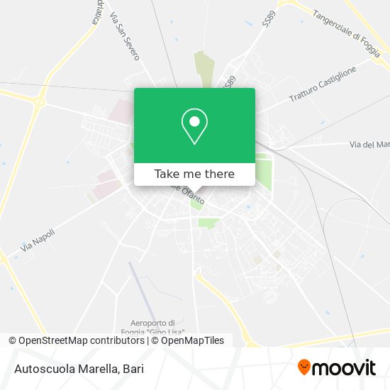 Autoscuola Marella map