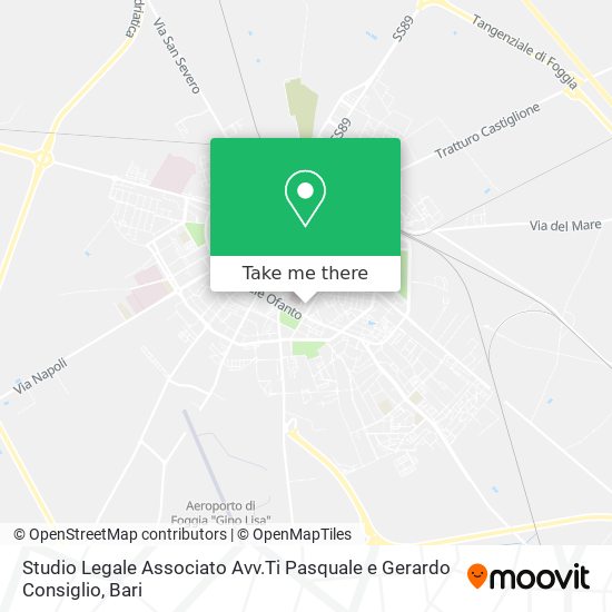 Studio Legale Associato Avv.Ti Pasquale e Gerardo Consiglio map