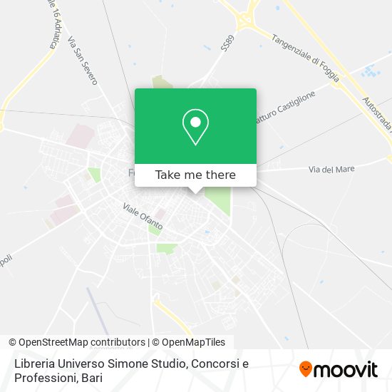 Libreria Universo Simone Studio, Concorsi e Professioni map