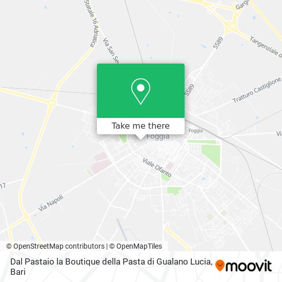 Dal Pastaio la Boutique della Pasta di Gualano Lucia map