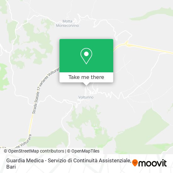 Guardia Medica - Servizio di Continuità Assistenziale map