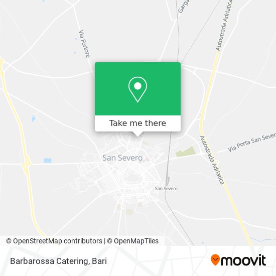 Barbarossa Catering map