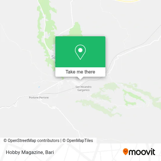 Hobby Magazine map