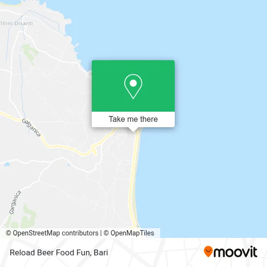 Reload Beer Food Fun map