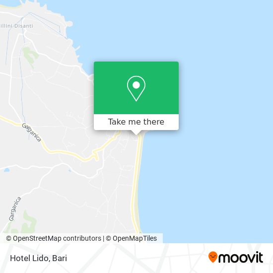 Hotel Lido map