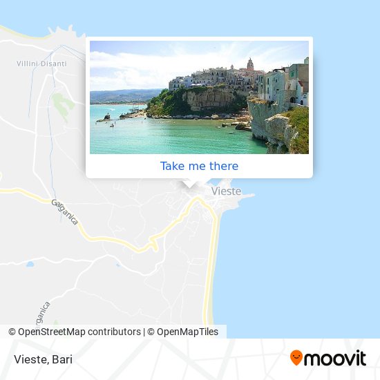 Vieste map