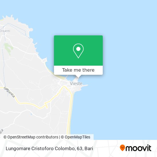 Lungomare Cristoforo Colombo, 63 map