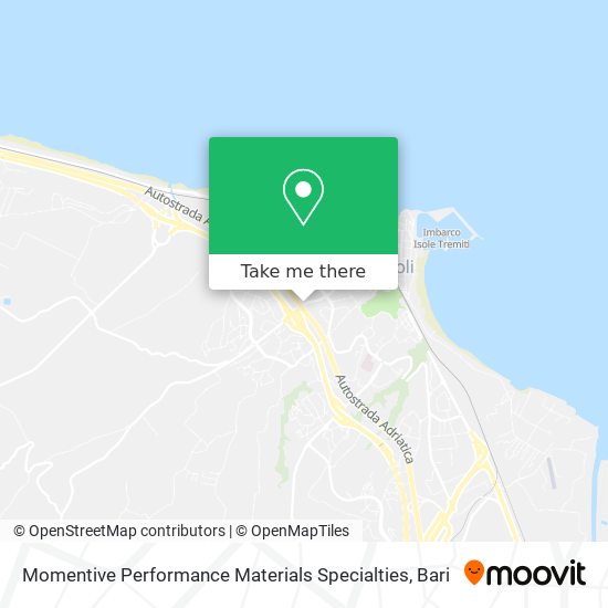 Momentive Performance Materials Specialties map