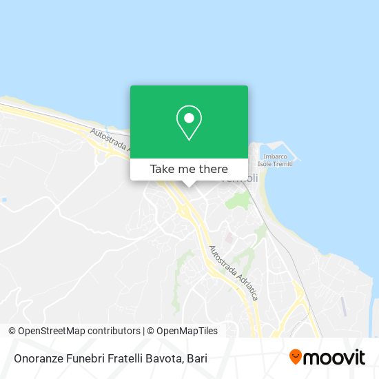 Onoranze Funebri Fratelli Bavota map