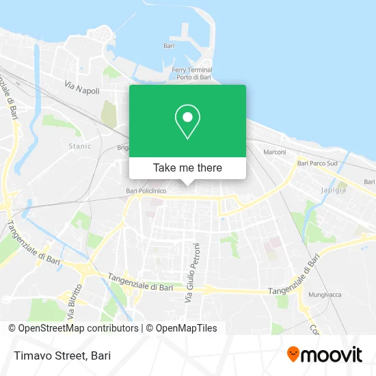 Timavo Street map