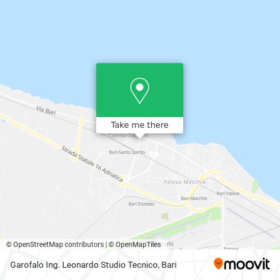 Garofalo Ing. Leonardo Studio Tecnico map
