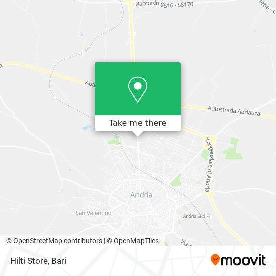 Hilti Store map