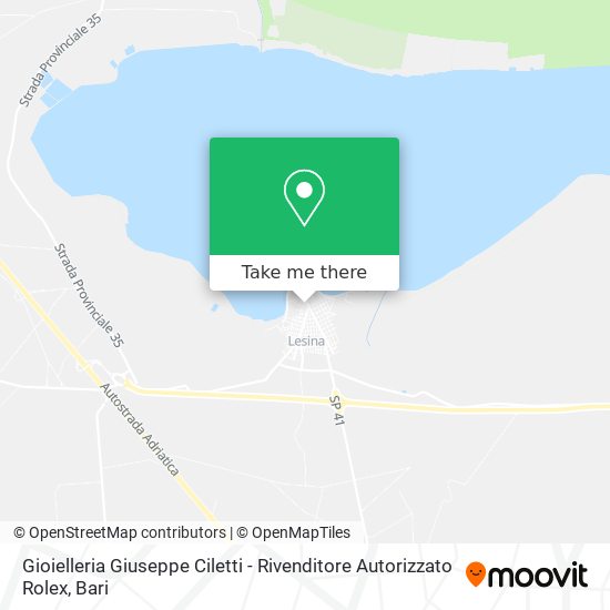 Gioielleria Giuseppe Ciletti - Rivenditore Autorizzato Rolex map