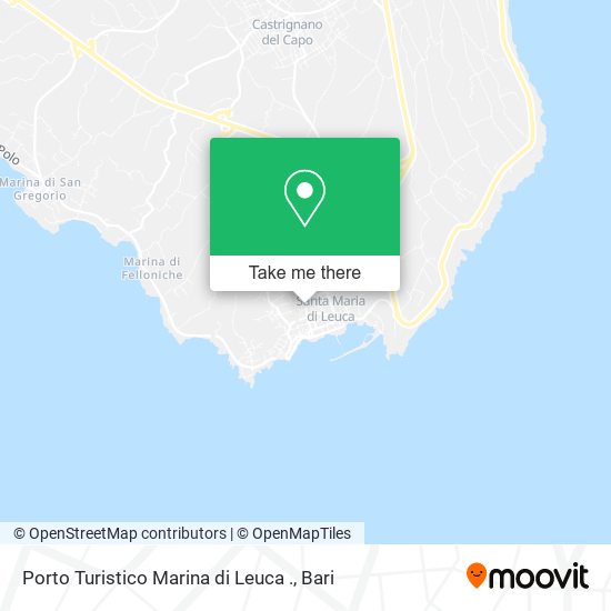 Porto Turistico Marina di Leuca . map