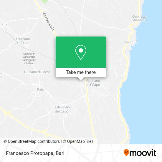 Francesco Protopapa map
