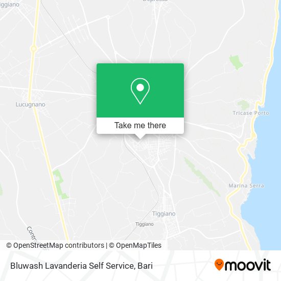 Bluwash Lavanderia Self Service map