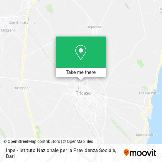 Inps - Istituto Nazionale per la Previdenza Sociale map