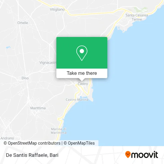 De Santis Raffaele map