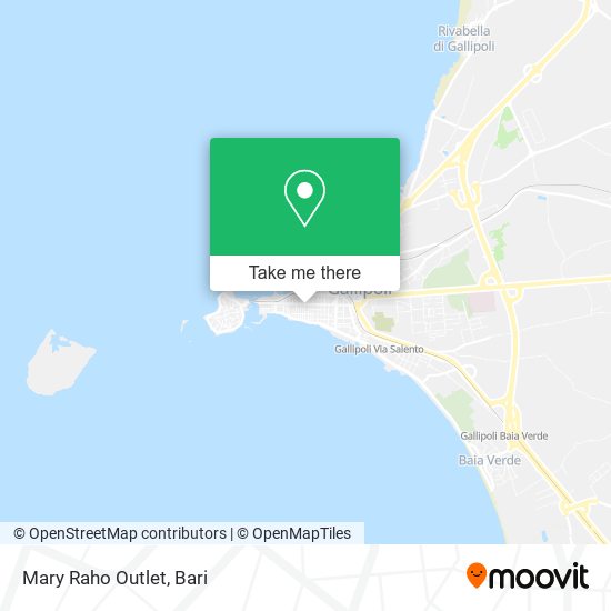 Mary Raho Outlet map