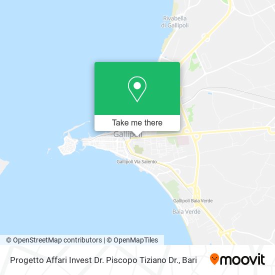 Progetto Affari Invest Dr. Piscopo Tiziano Dr. map