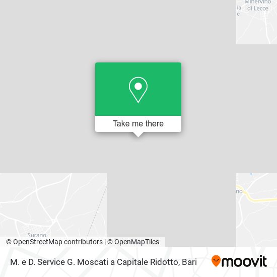 M. e D. Service G. Moscati a Capitale Ridotto map