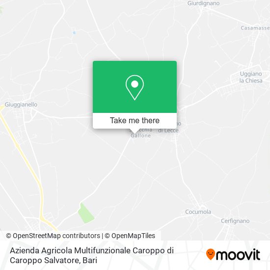 Azienda Agricola Multifunzionale Caroppo di Caroppo Salvatore map