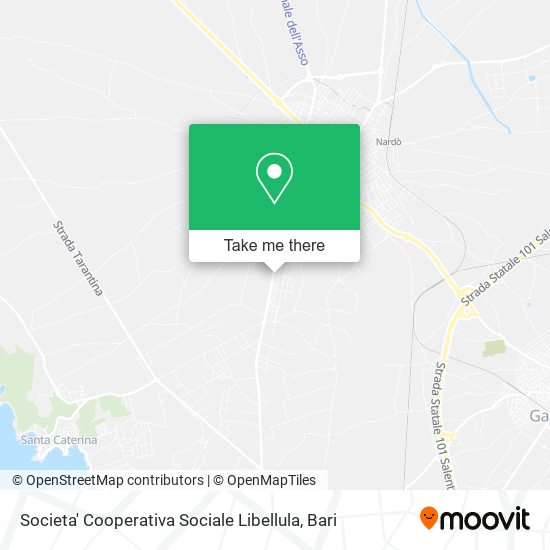 Societa' Cooperativa Sociale Libellula map