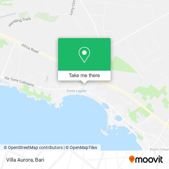 Villa Aurora map